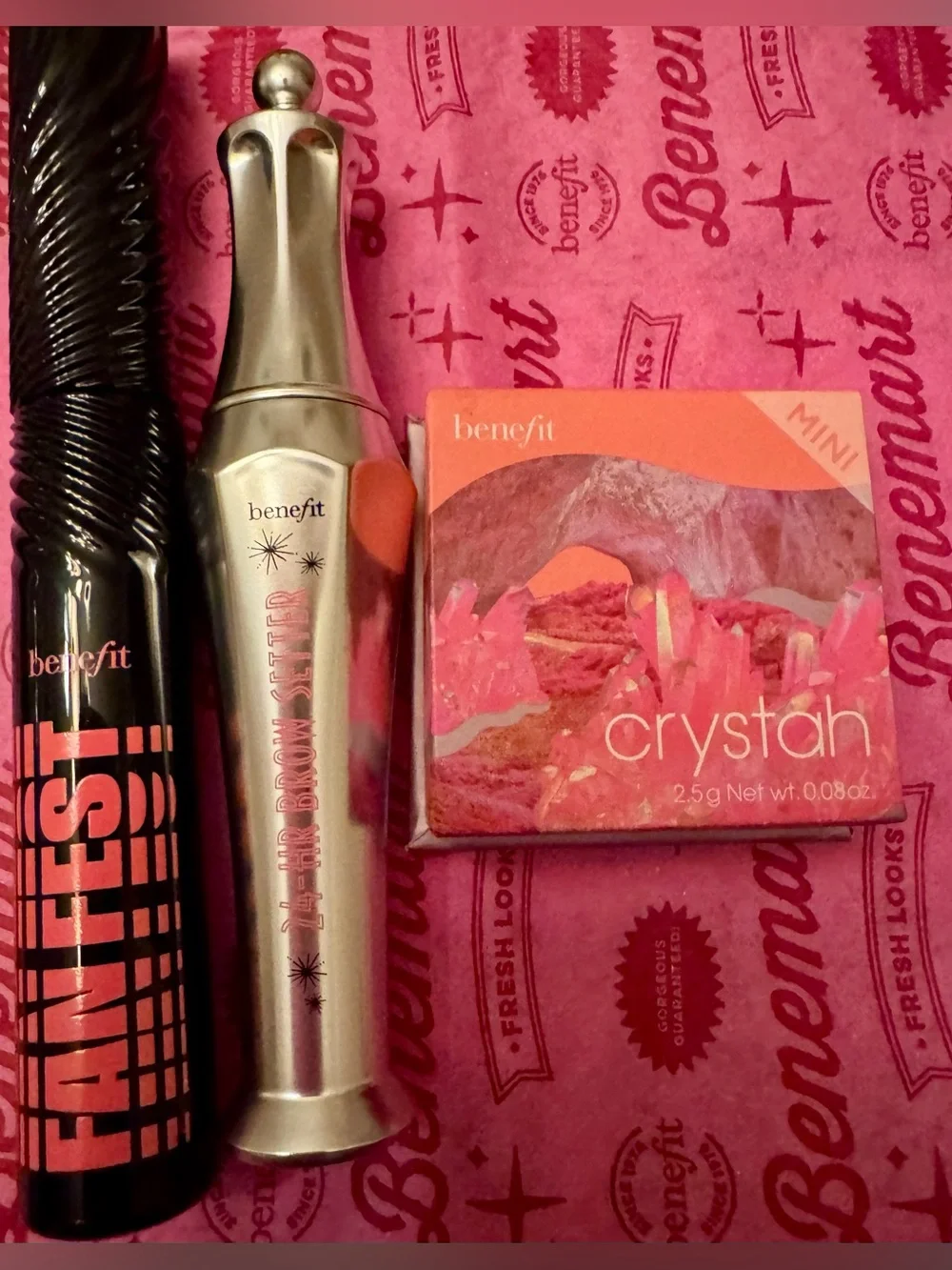 Benefit Mascara, Benefit Brow Gel & Benefit Blush **NEW**